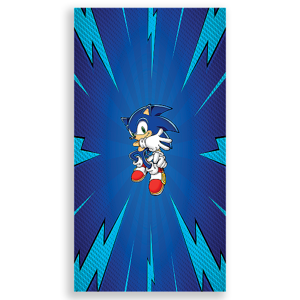 Faixa Lateral - Sonic - Sublimado 3D