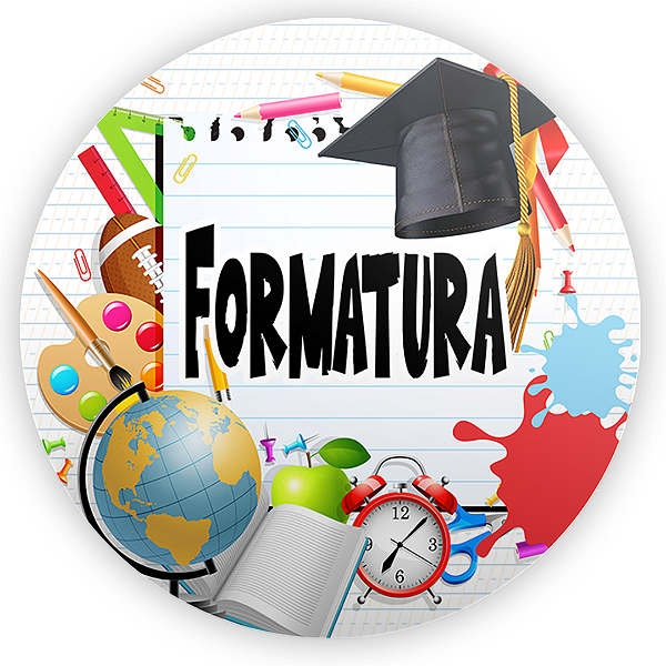 Painel Redondo - Formatura - Sublimado 3D