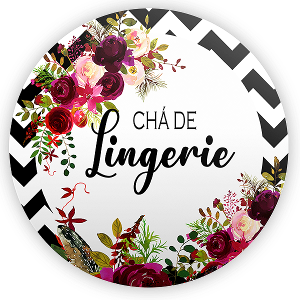 Painel de Mesa - Cha De Lingerie - Sublimado 3D