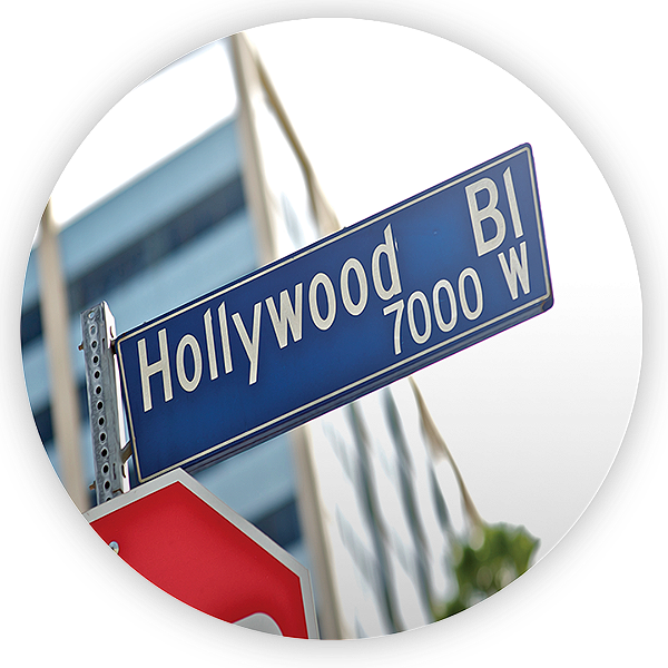 Painel Redondo - Hollywood - Sublimado 3D