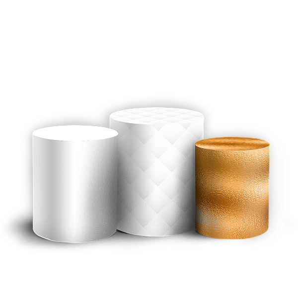 Trio Cilindro - Oh Baby - Sublimado 3D + Elástico