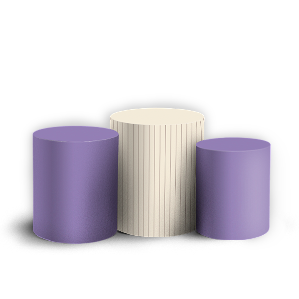 Trio Cilindro - Oh Baby - Sublimado 3D + Elástico