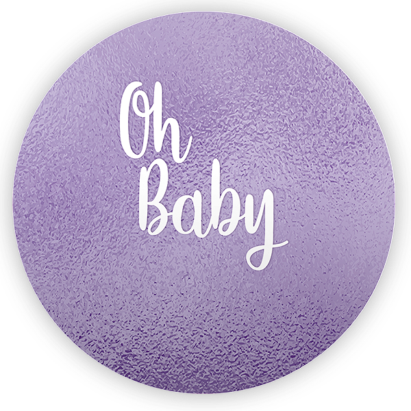 Painel de Mesa - Oh Baby - Sublimado 3D