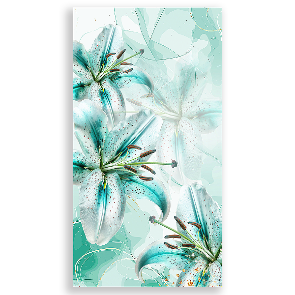 Faixa Lateral - Floral - Sublimado 3D