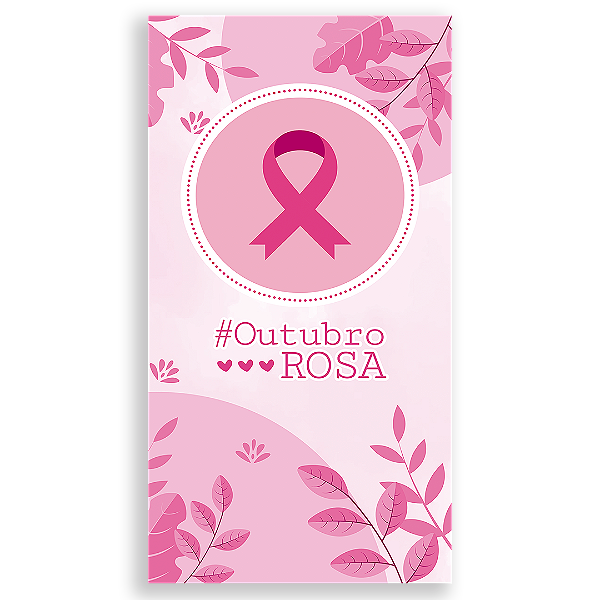 Faixa Lateral - Outubro Rosa - Sublimado 3D