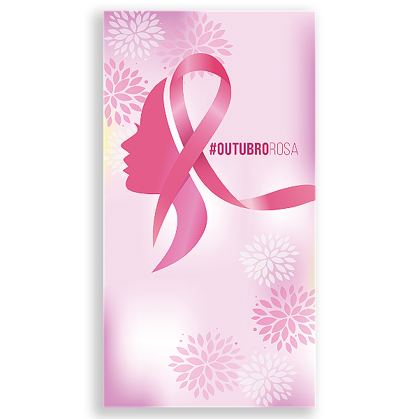 Faixa Lateral - Outubro Rosa - Sublimado 3D