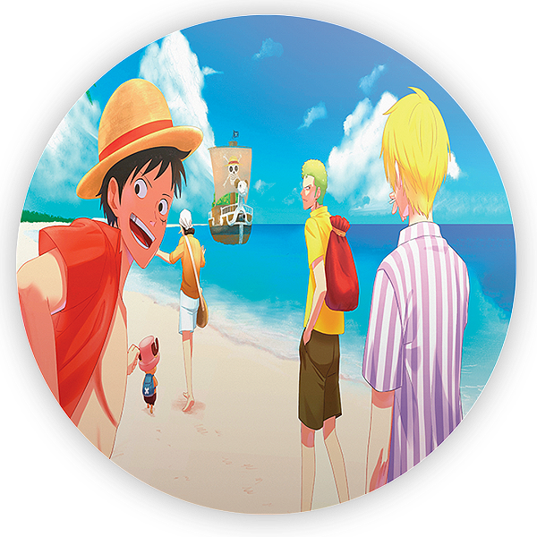Painel de Mesa - One Piece - Sublimado 3D
