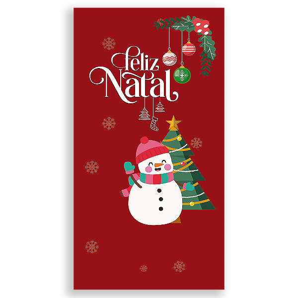 Faixa Lateral - Natal - Sublimado 3D