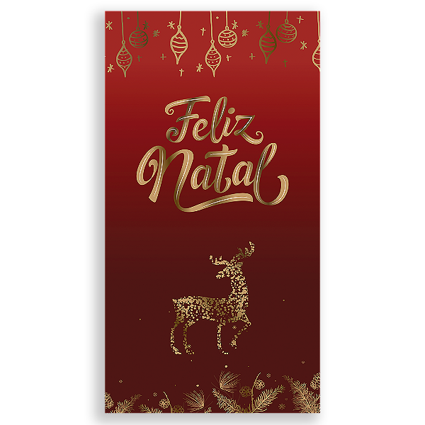 Faixa Lateral - Natal - Sublimado 3D