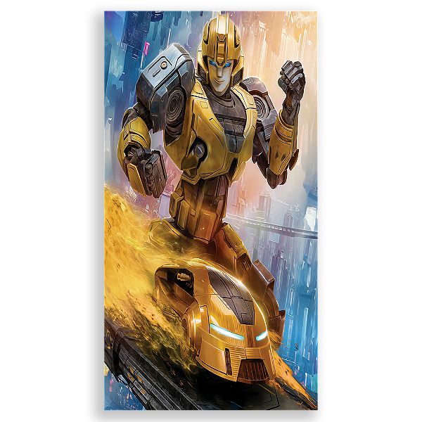 Faixa Lateral - Transformers - Sublimado 3D