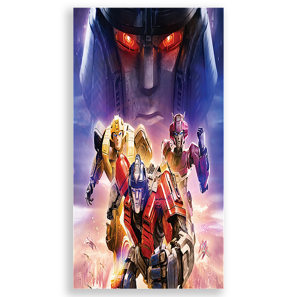 Faixa Lateral - Transformers - Sublimado 3D