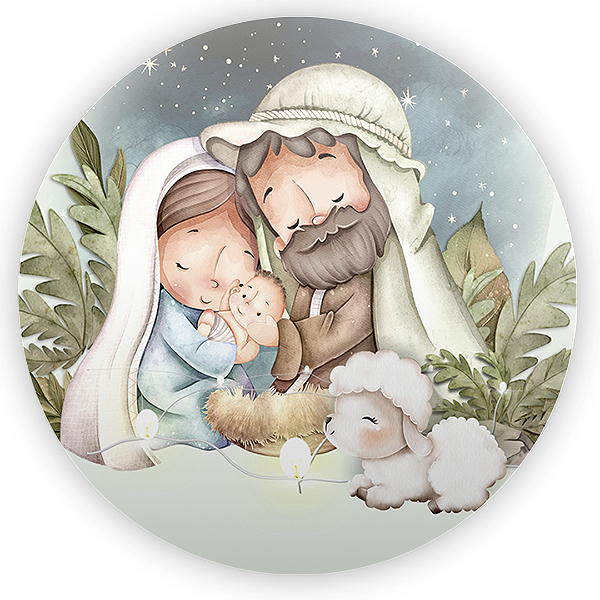 Painel de Mesa - Natal - Sublimado 3D