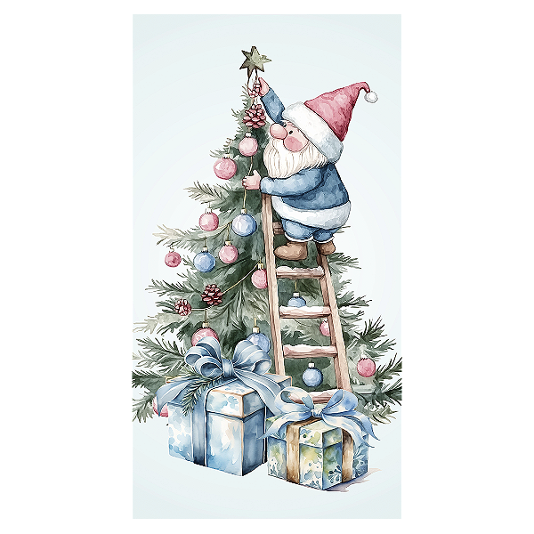 Faixa Lateral - Natal - Sublimado 3D