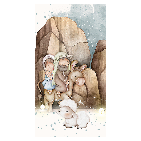 Faixa Lateral - Natal - Sublimado 3D