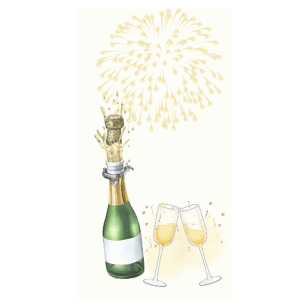 Faixa Lateral - Ano Novo - Sublimado 3D