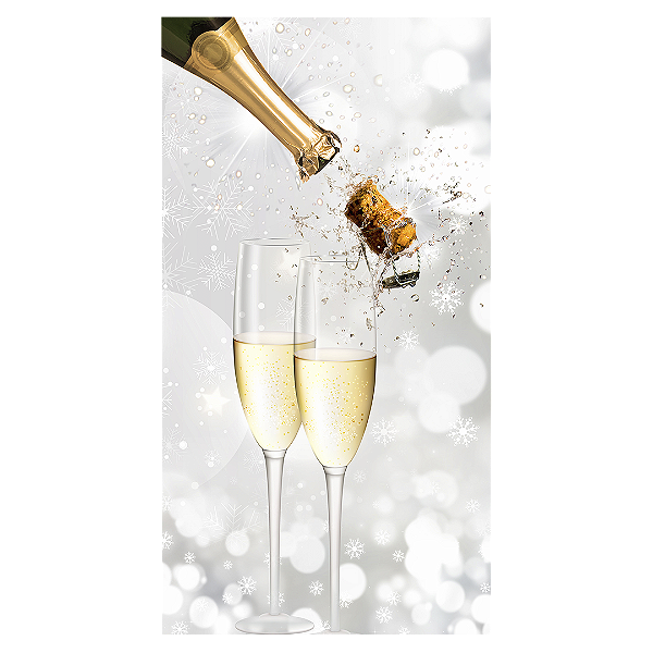 Faixa Lateral - Ano Novo - Sublimado 3D