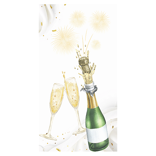 Faixa Lateral - Ano Novo - Sublimado 3D