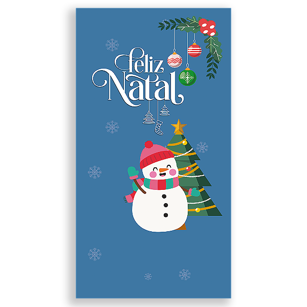 Faixa Lateral - Natal - Sublimado 3D