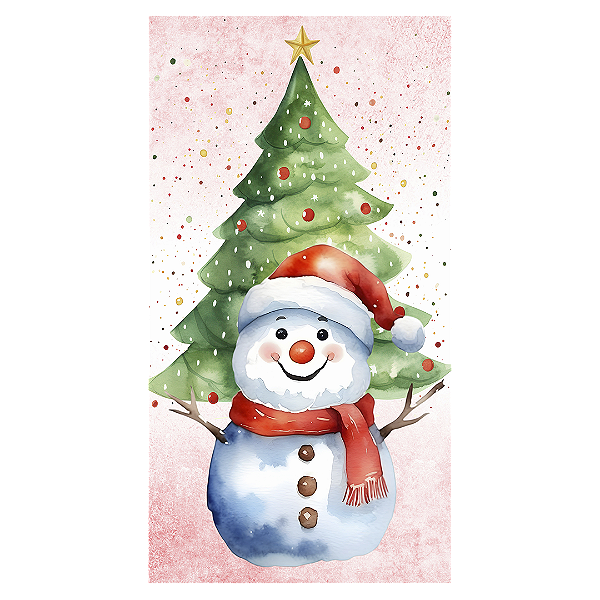 Faixa Lateral - Natal - Sublimado 3D