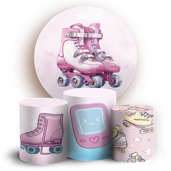 KIT Redondo e Trio - Patins - Sublimado 3D
