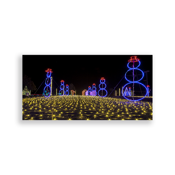 Painel Retangular - Natal - Sublimado 3D