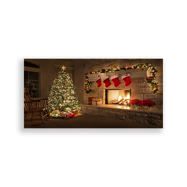 Painel Retangular - Natal - Sublimado 3D