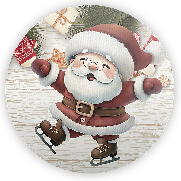 Painel de Mesa - Natal - Sublimado 3D
