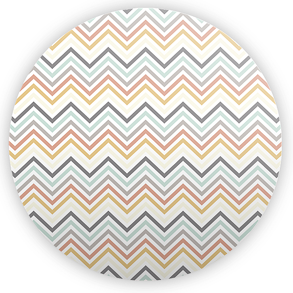 Painel de Mesa - Fundo Chevron Zig Zag - Sublimado 3D