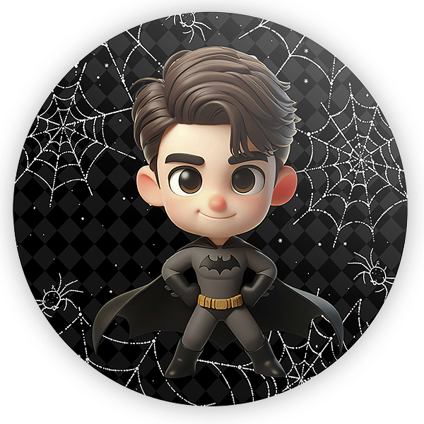 Painel Redondo - Batman - Sublimado 3D