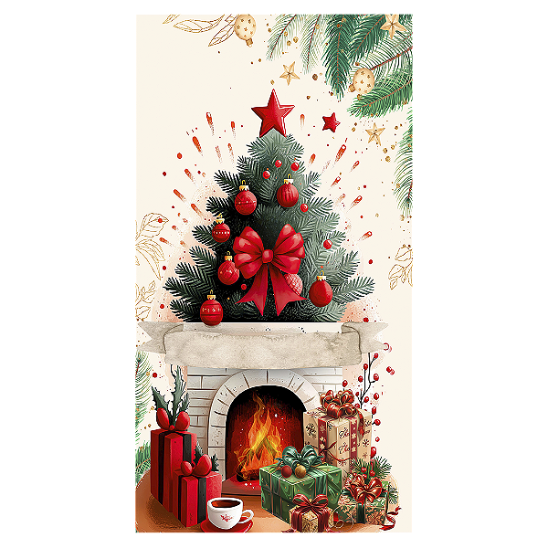 Faixa Lateral - Natal - Sublimado 3D