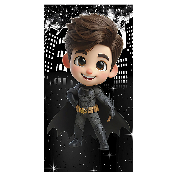 Faixa Lateral - Batman - Sublimado 3D