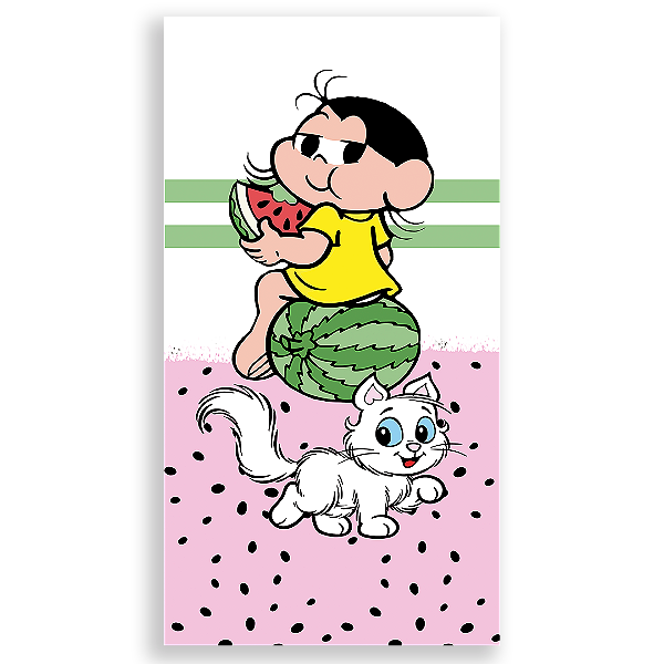 Faixa Lateral - Magali Turma da Monica - Sublimado 3D