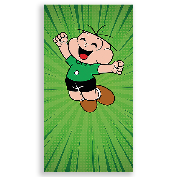 Faixa Lateral - Cebolinha Turma da Monica - Sublimado 3D