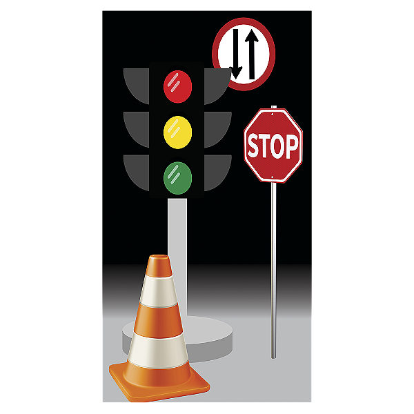 Faixa Lateral - CNH Habilitado - Sublimado 3D