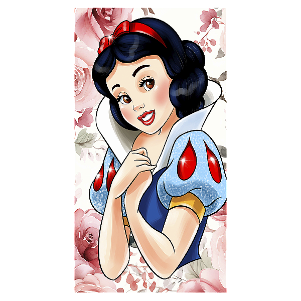 Faixa Lateral - Branca De Neve - Sublimado 3D