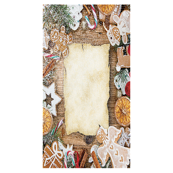 Faixa Lateral - Natal - Sublimado 3D