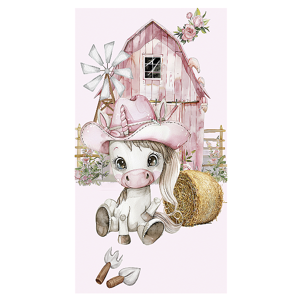 Faixa Lateral - Fazendinha - Sublimado 3D