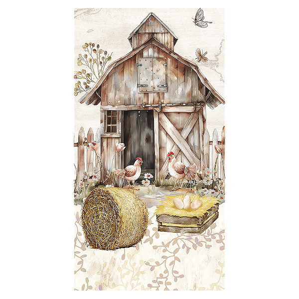 Faixa Lateral - Fazendinha - Sublimado 3D