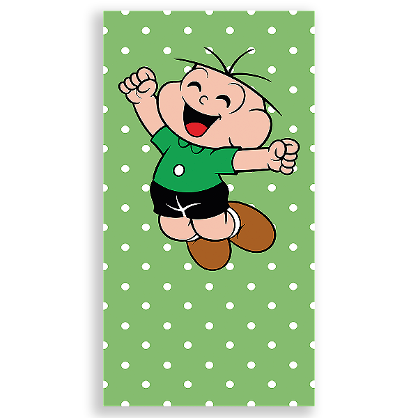 Faixa Lateral - Cebolinha Turma da Monica - Sublimado 3D