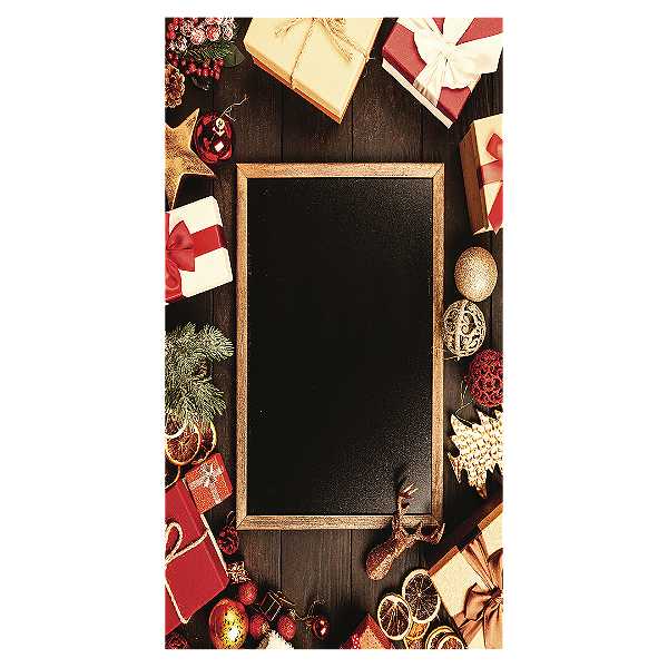 Faixa Lateral - Natal - Sublimado 3D