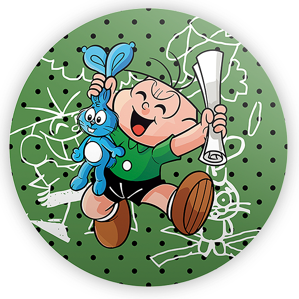 Painel de Mesa - Cebolinha Turma da Monica - Sublimado 3D