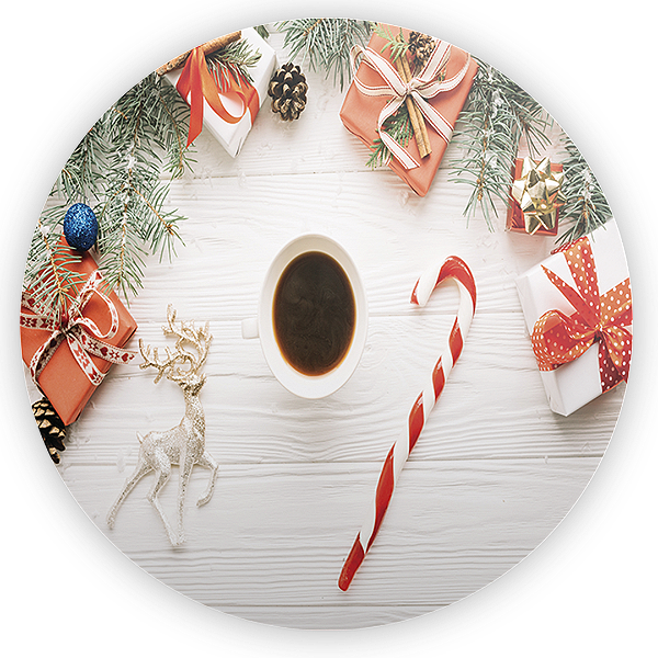 Painel de Mesa - Natal - Sublimado 3D