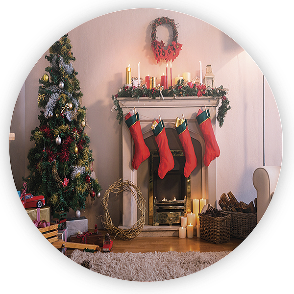 Painel de Mesa - Natal - Sublimado 3D