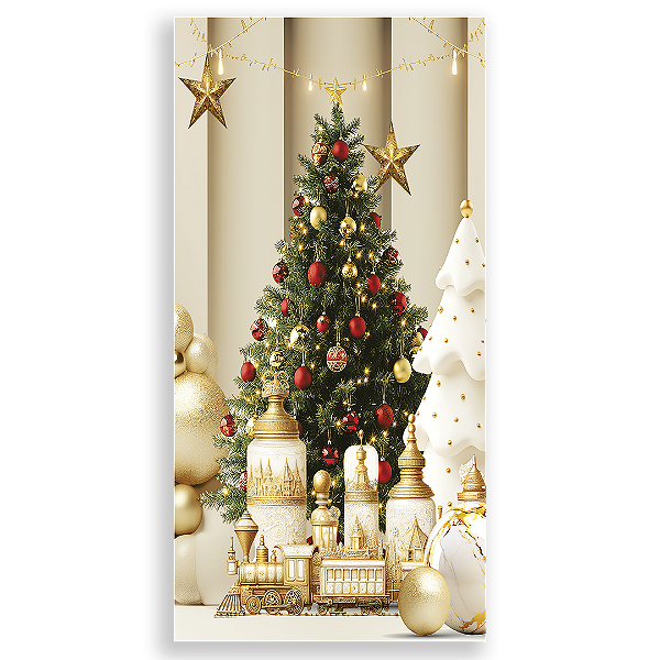 Faixa Lateral - Natal - Sublimado 3D