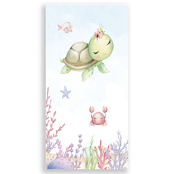 Faixa Lateral - Fundo Do Mar - Sublimado 3D