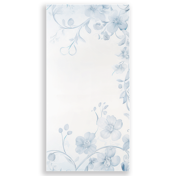 Faixa Lateral - Floral Cinderela - Sublimado 3D