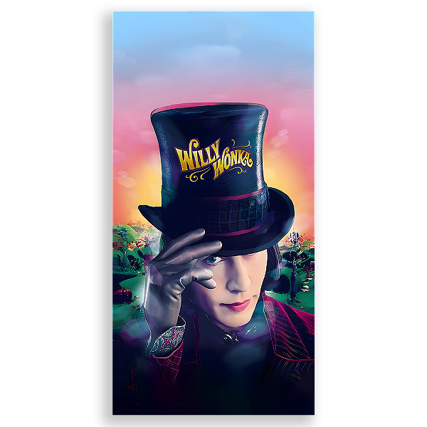 Faixa Lateral - Fabica De Cholate Wonka - Sublimado 3D