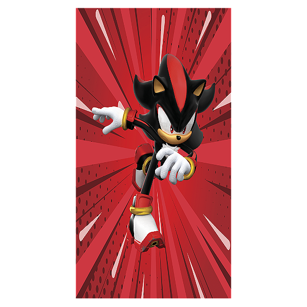 Faixa Lateral - Sonic Shadow - Sublimado 3D
