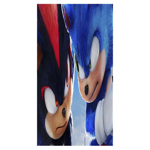 Faixa Lateral - Sonic Shadow - Sublimado 3D