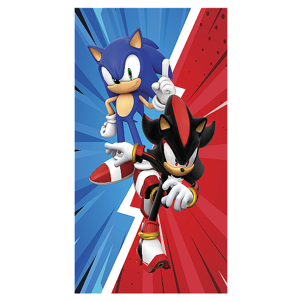 Faixa Lateral - Sonic Shadow - Sublimado 3D